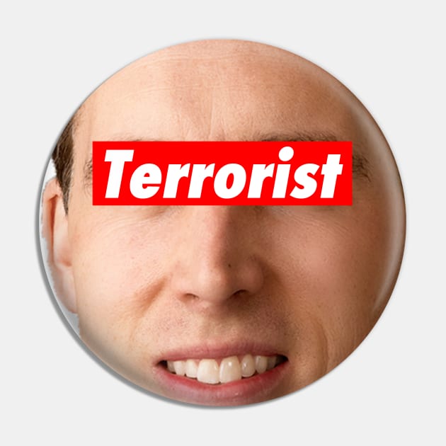 Josh Hawley - Terrorist Pin by skittlemypony