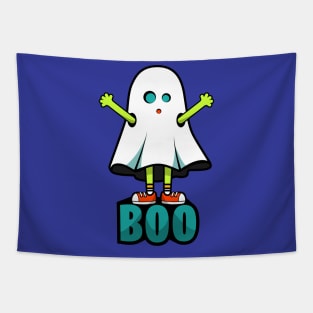 Zombie Kid Boo Tapestry