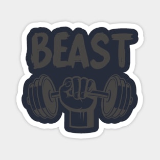 Beast Weight Lifter Magnet