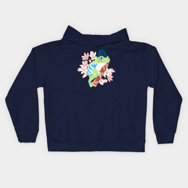 Mr. Gentlefrog - Frog - Kids Hoodie