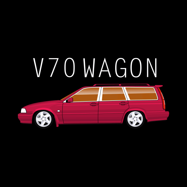 V70 Wagon Classic Cars by masjestudio