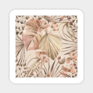 Summer seamless Flowers Magnet