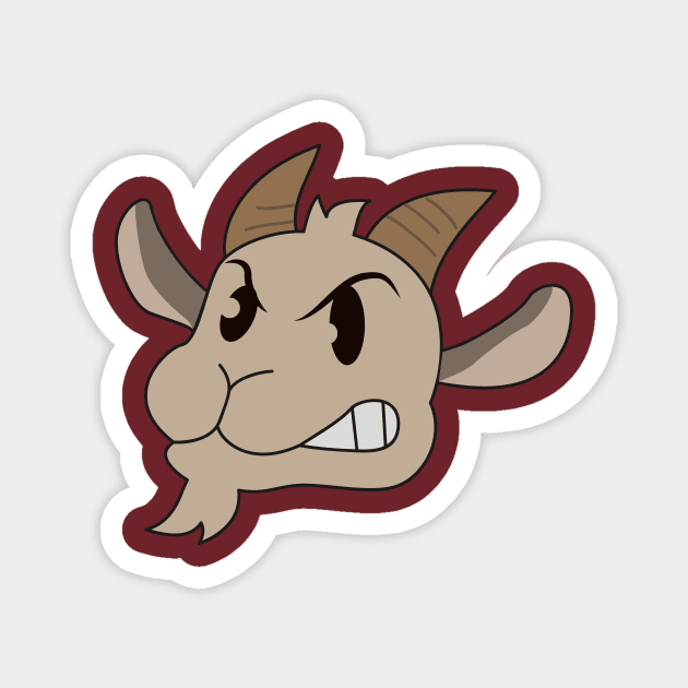 Angry Goat Magnet by AngryGoat