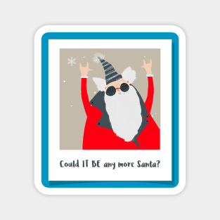 Merry Christmas Could It Be Any More Santa? Magnet