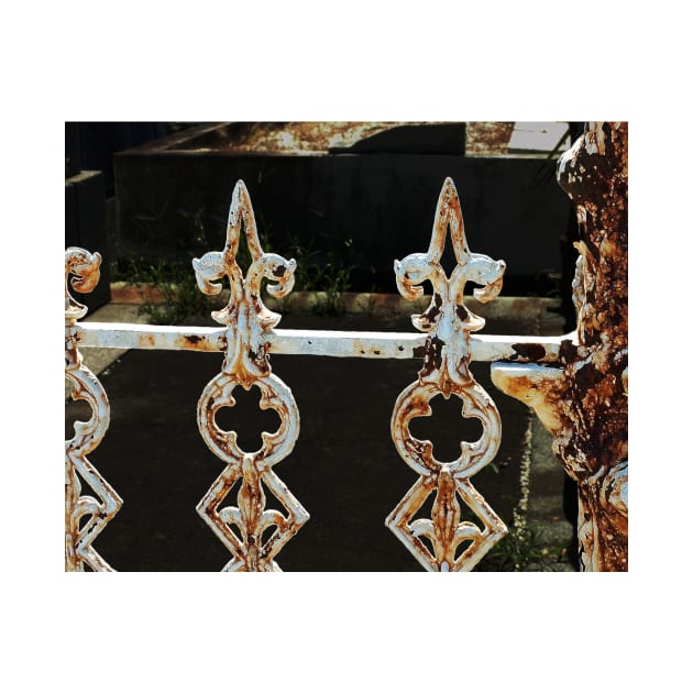 Fleur de Lis Fence by Loveday101