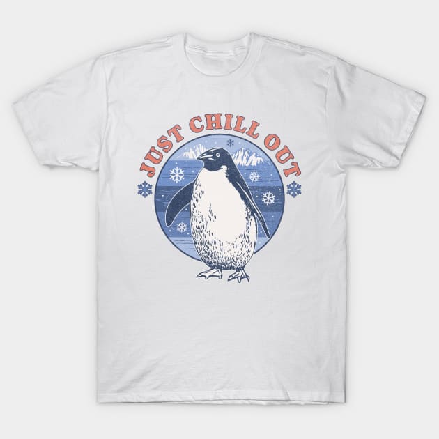 Funny Just Chill Penguin T Shirt For Women, Men And Kids Funny Just Chill Penguin T Shirt For Women, Men And Kids