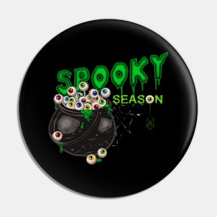 Cauldron full of eyeballs Pin