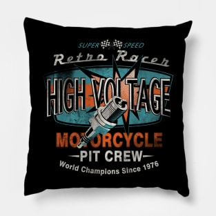 Cool motorcycle design Pillow