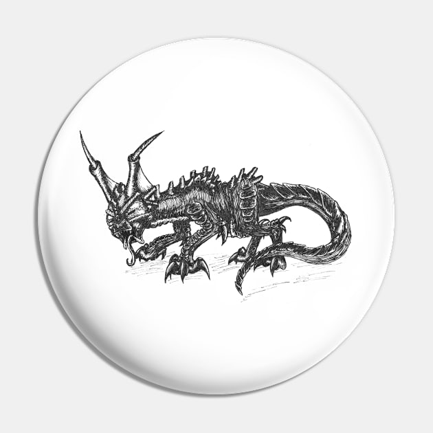 Salamander Pin by steelwingakira