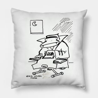 Vampire Ape Irons Tshirt Pillow