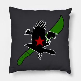 CROW - Machete Group Logo Pillow