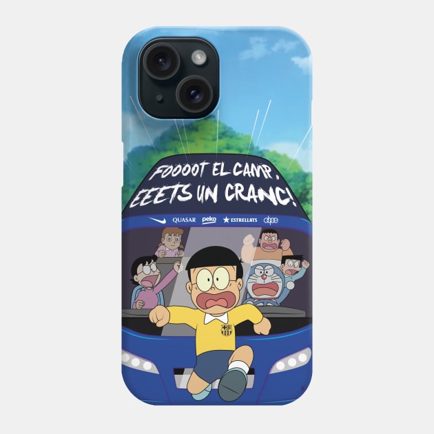 Nobita, fot el camp! Phone Case by Edumj