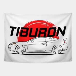 The New Tiburon Coupe Restyling Racing Tapestry