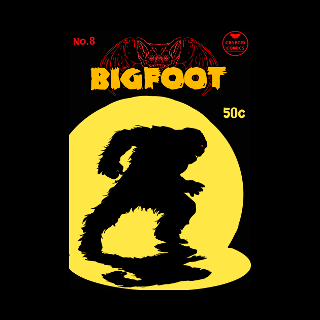 BIGFOOT COMIC by theanomalius_merch