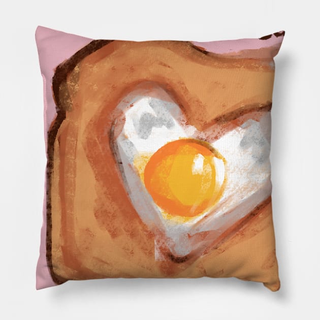 Love to eat Pillow by lidis