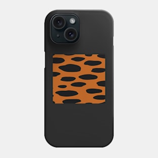 Orange tiger texture Phone Case