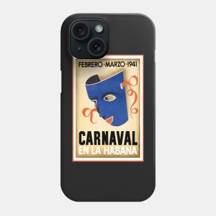 Carnaval, En la Habana, Poster Phone Case
