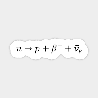 Neutron To Proton Beta Decay - Nuclear Physics Basics Magnet