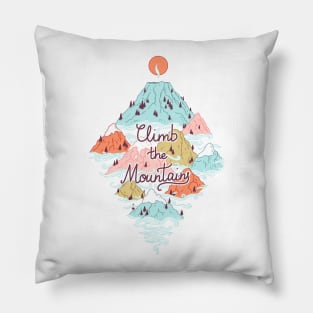 Misty Mountains Pillow