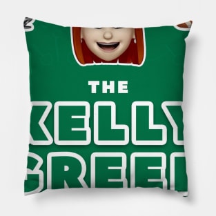 The Kelly Green Show Pillow