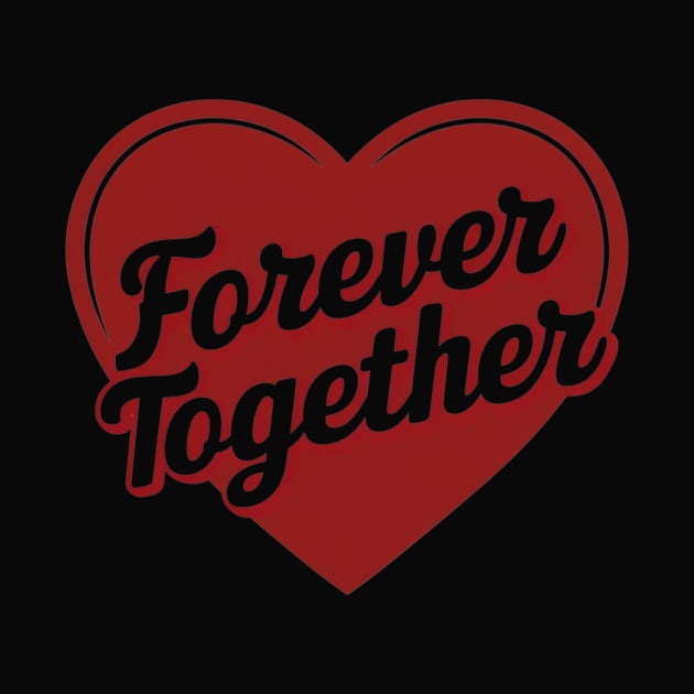 Forever Together - Love Couple Design by ViralAlpha