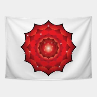 Valentine mandala Tapestry