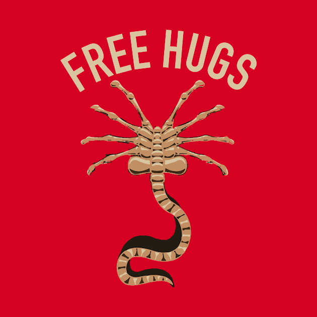 Alien Facehugger Free Hugs Xenomorph by Rebus28