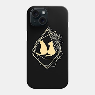 gold cat lovers for everyone suitable for tshirt sweatshirt sweaters and hoodies Phone Case