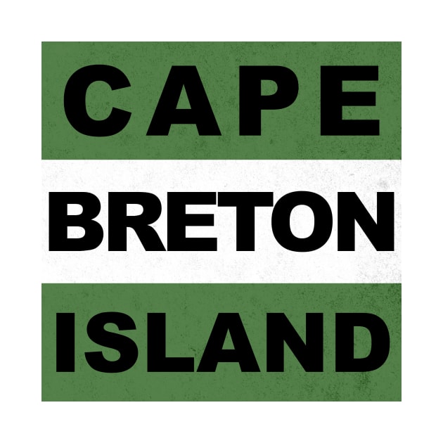 CAPE BRETON BLOCK by SALTY TEES & CO.