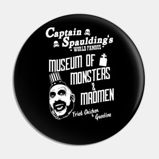 Captain Spaulding Museum v2 Pin