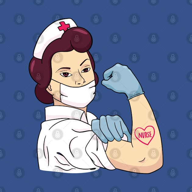 Strong Nurse by Safdesignx