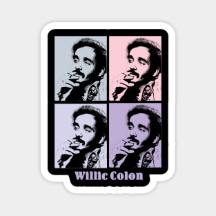 Willie Colon Smoke Pop Art Magnet