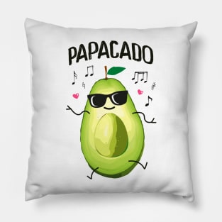 Papacado - Avocado - Dad - Partnerlook Pillow