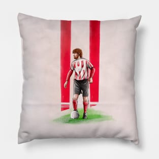 Paddy McCourt - Derry City FC League of Ireland Football Artwork Pillow