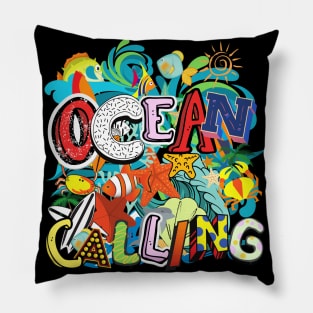 The Call of the Ocean Pillow