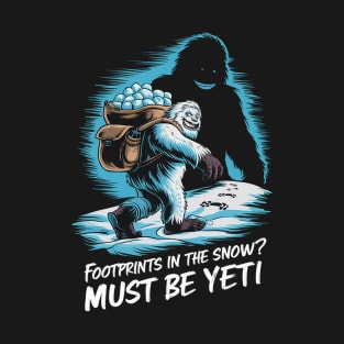 Mystical Trek - Yeti's Winter Wanderlust T-Shirt