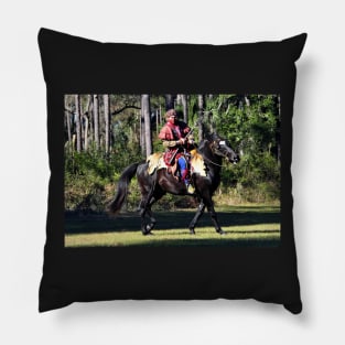 Seminole Warrior Pillow