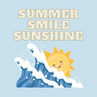 summer sunshine smile T-Shirt