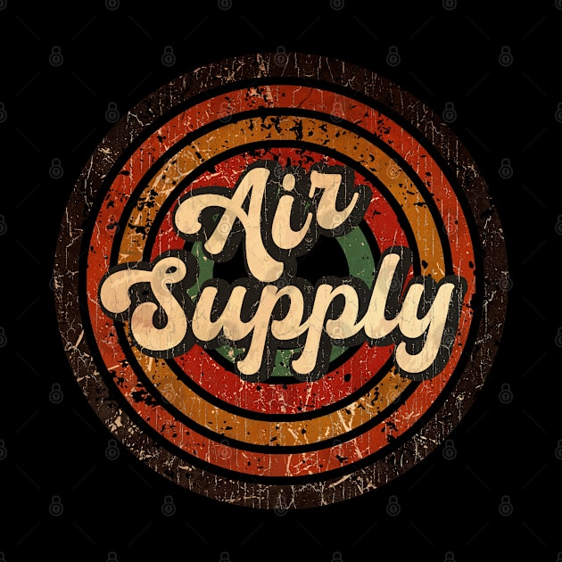 Air Supply vintage design on top by agusantypo