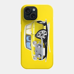 Classic Mini Cooper Yellow Phone Case