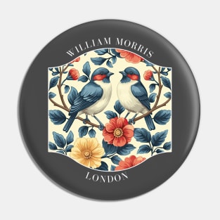 William Morris "Birds" Pin