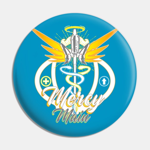 Who's your main? "Mercy" Pin by Dammpachi