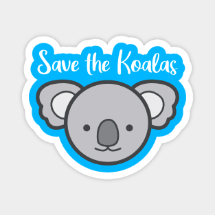 Save the Koalas Magnet