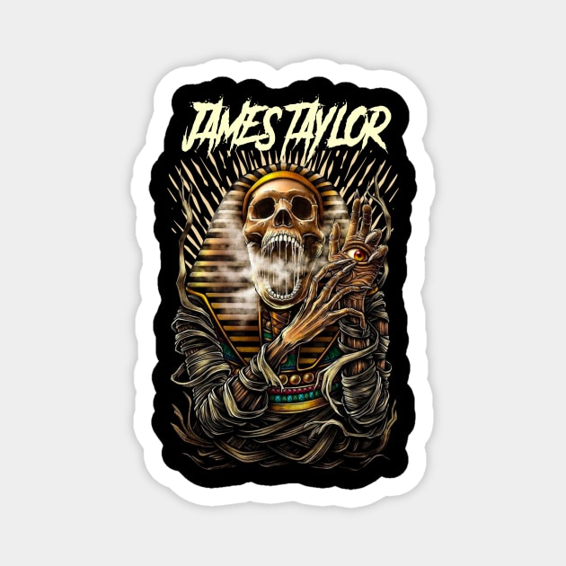 JAMES TAYLOR BAND MERCHANDISE Magnet by jn.anime