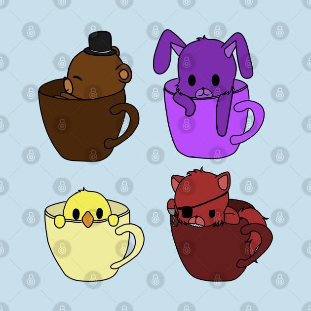 Cup Fnaf by LillyTheChibi