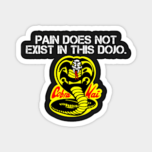 Cobra Kai Pain Does Not Exist In This Dojo Magnet