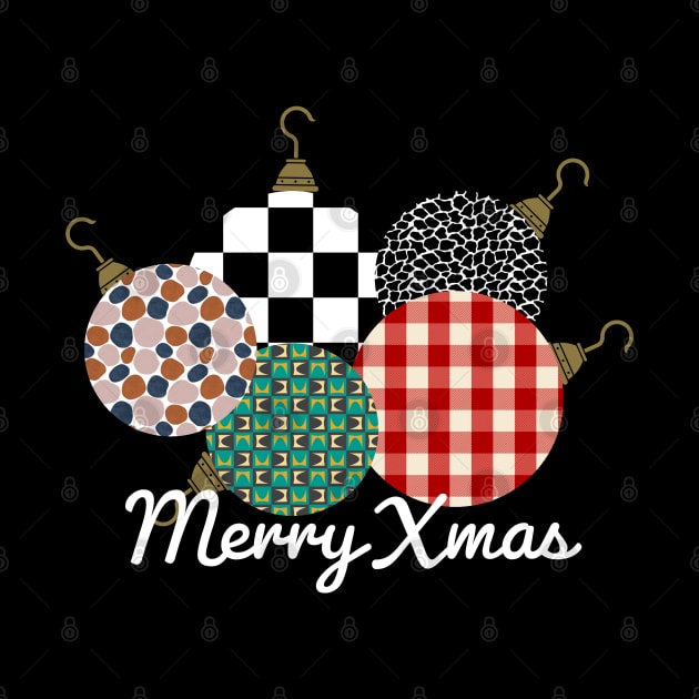 Merry Christmas ornaments design by Apparels2022