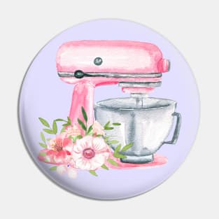 Pink Mixer Kitchen Cooking Tools Pin