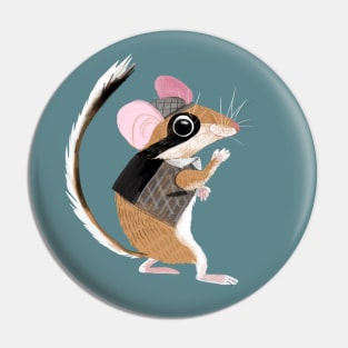 Garden Dormouse from Madrid Pin