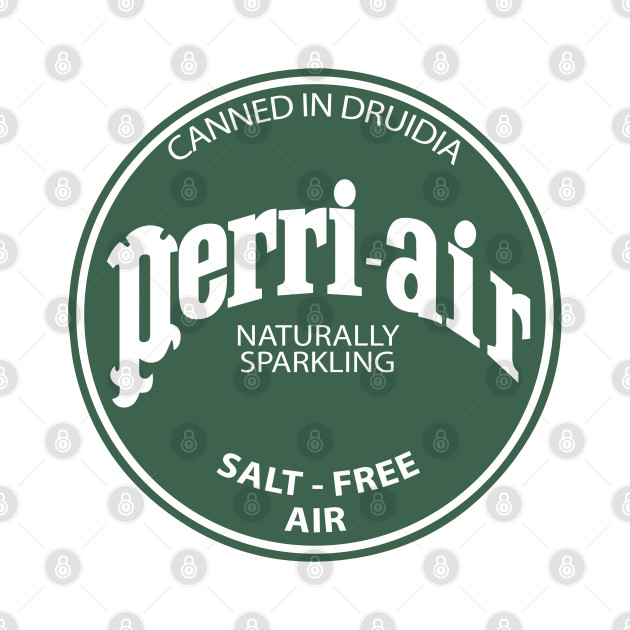Perri-Air Natural Sparkling Salt-Free Air - Logo - Phone Case